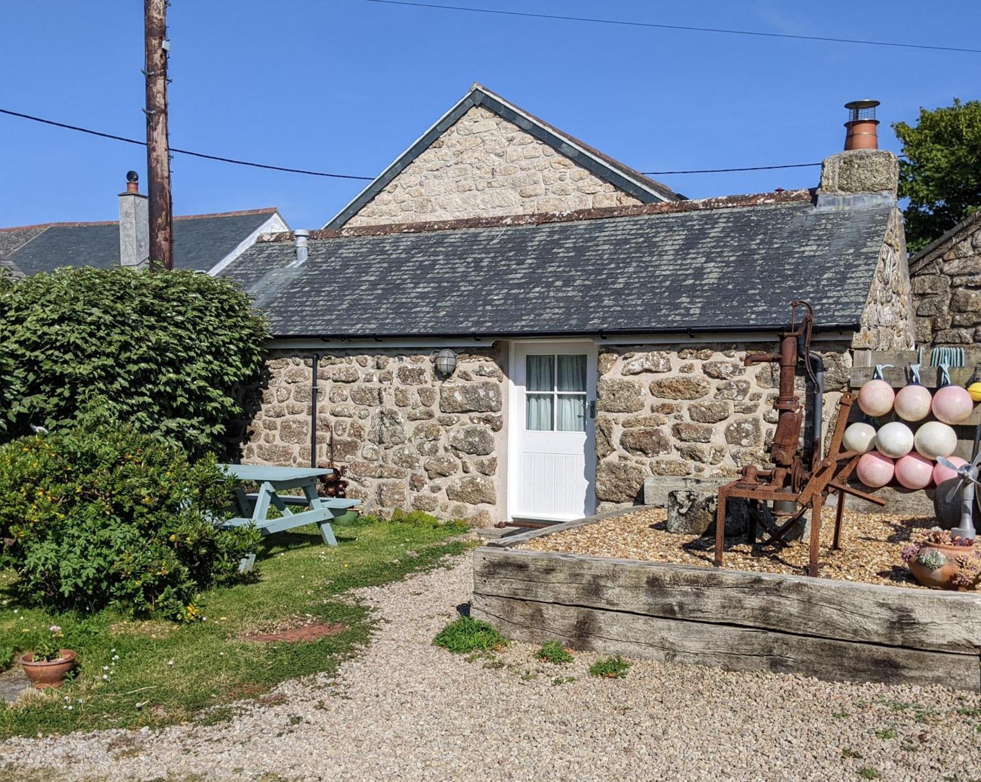 Little Barn Near Treen Cliffs And Beach Saint Levan المظهر الخارجي الصورة
